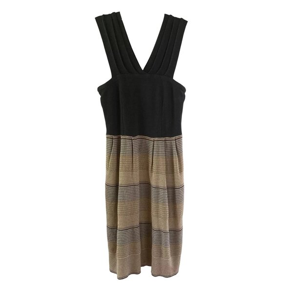 Anthropologie Knitted & Knotted Knit Mini Dress Multi Color Sleeveless Size XL - Picture 1 of 13